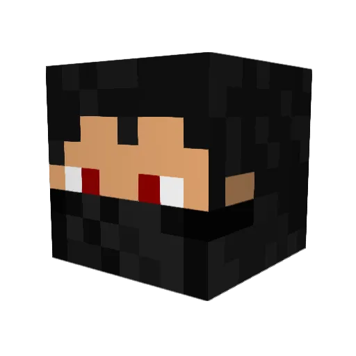 GilGalad54 Minecraft avatar head, 3D render