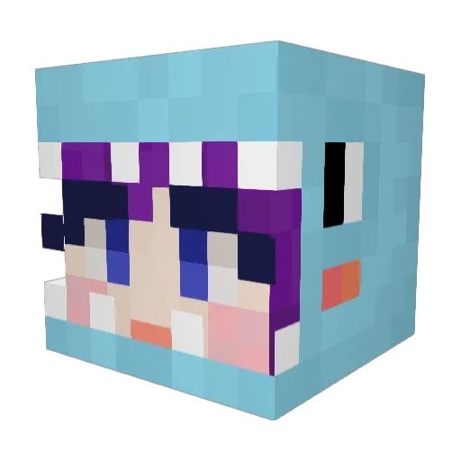 GilHS00 Minecraft avatar head, 3D render