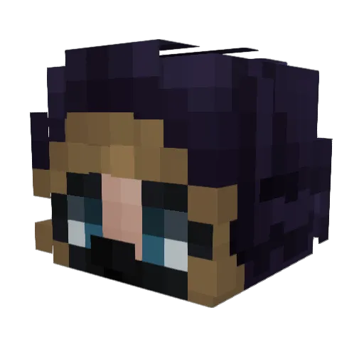 GilSoTay006 Minecraft avatar head, 3D render