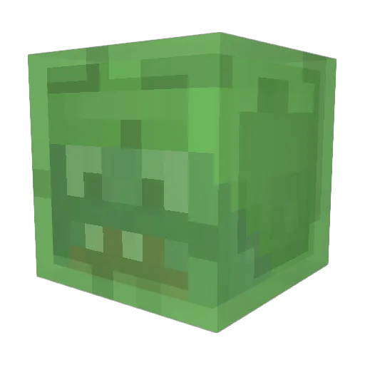 GildedBear Minecraft avatar head, 3D render
