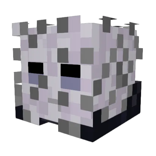GildedMember Minecraft avatar head, 3D render