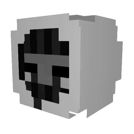 GildoLanches Minecraft avatar head, 3D render