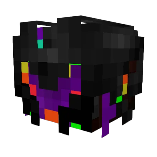 GillesDuif Minecraft avatar head, 3D render