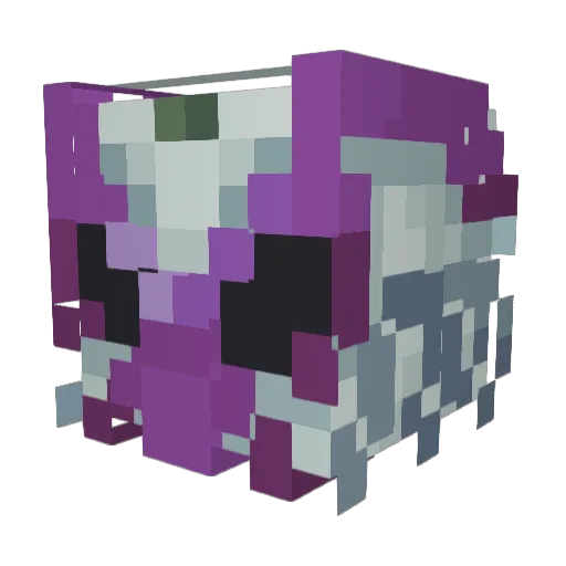 Gillgrunt808 Minecraft avatar head, 3D render