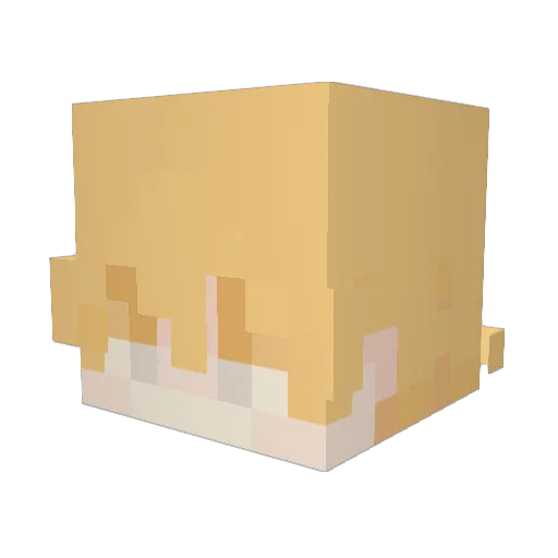 GillieWinkle Minecraft avatar head, 3D render