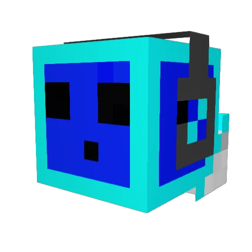 GillyBambill Minecraft avatar head, 3D render