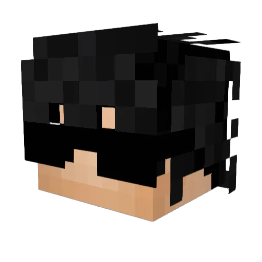 GilmarSH Minecraft avatar head, 3D render