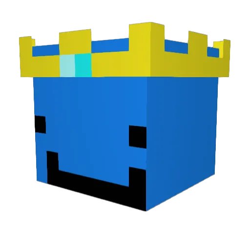 Gimmeahug2013 Minecraft avatar head, 3D render