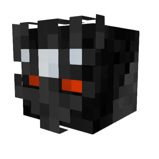 GimpGrub Minecraft avatar head, 3D render
