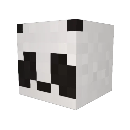 GinGerro Minecraft avatar head, 3D render