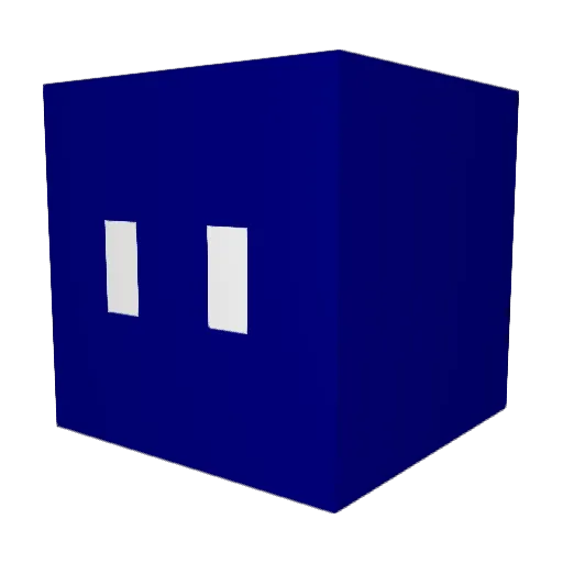 GingaNinjaDX Minecraft avatar head, 3D render
