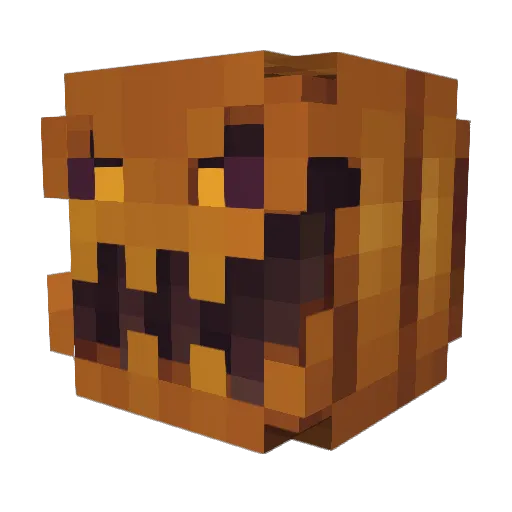 Ginge_Almighty Minecraft avatar head, 3D render