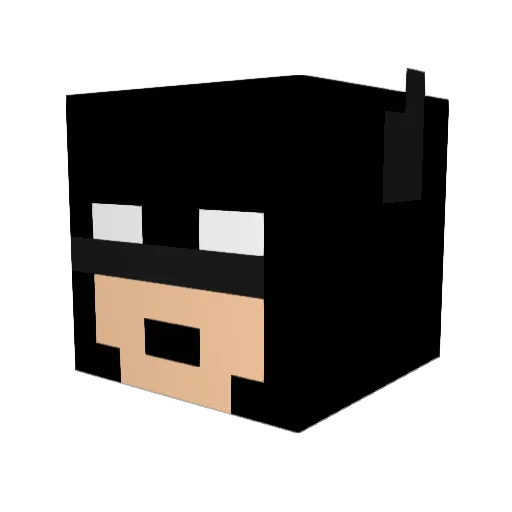 Ginger272 Minecraft avatar head, 3D render