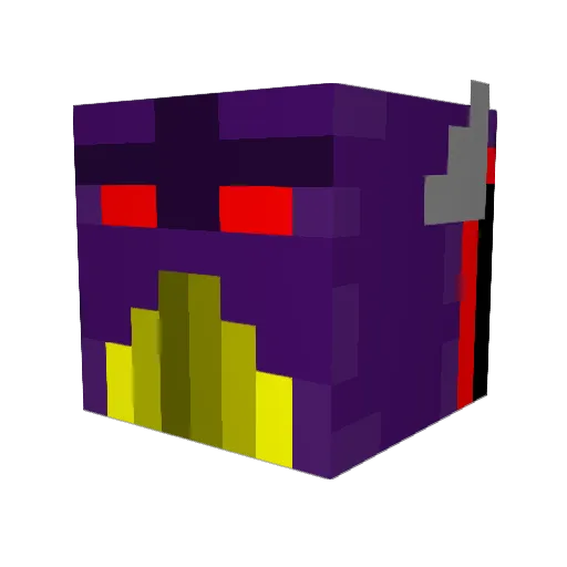 GingerBeard123 Minecraft avatar head, 3D render