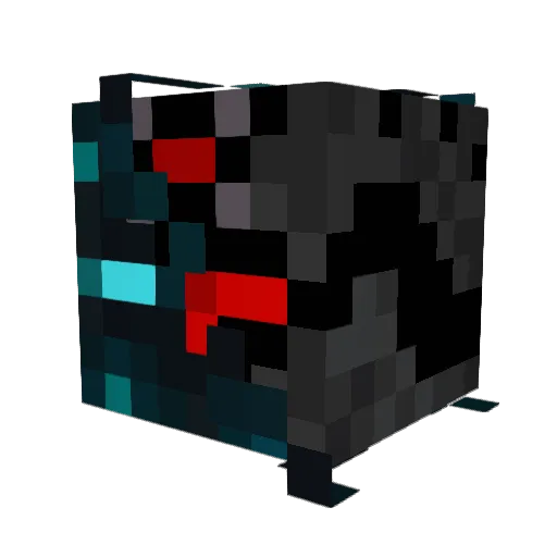 GingerCat8420 Minecraft avatar head, 3D render