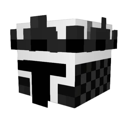 GingerKing01 Minecraft avatar head, 3D render