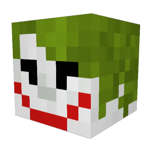 GingerOnMac Minecraft avatar head, 3D render