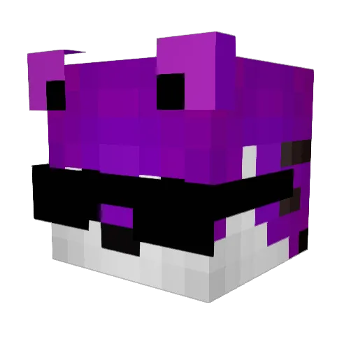 GingerTubeGaming Minecraft avatar head, 3D render
