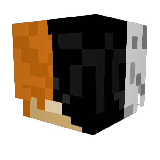 Ginger_Bread1606 Minecraft avatar head, 3D render