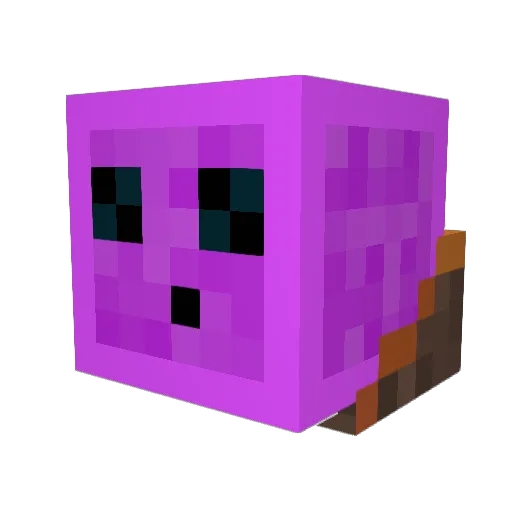GingeySnep Minecraft avatar head, 3D render