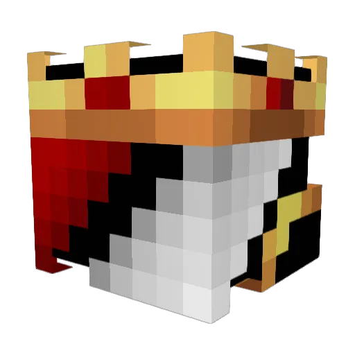 Gingus10 Minecraft avatar head, 3D render