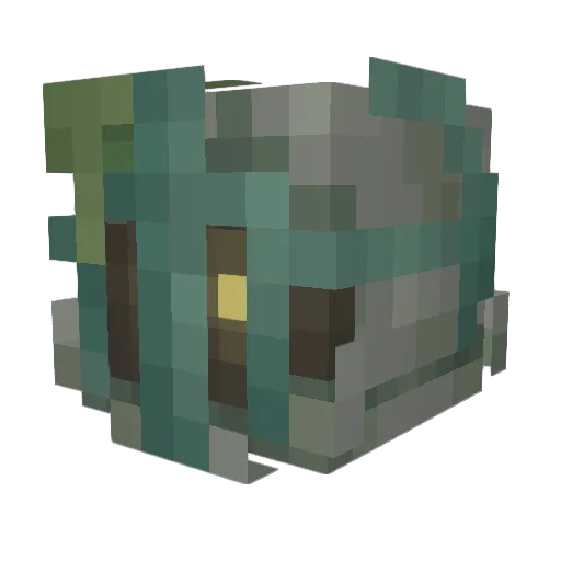 Gingy1870 Minecraft avatar head, 3D render
