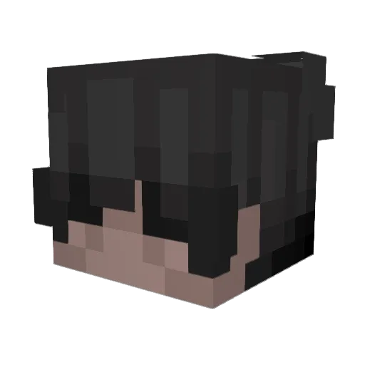 GingyFreckles Minecraft avatar head, 3D render