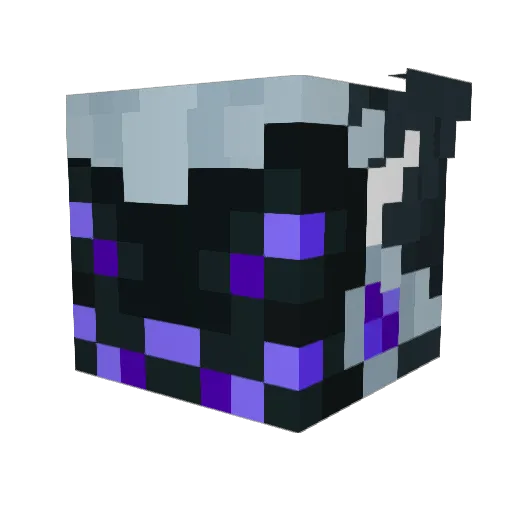 GinningKarmaUwU Minecraft avatar head, 3D render