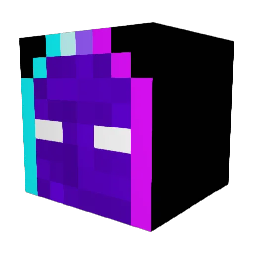 GinoFratelli Minecraft avatar head, 3D render
