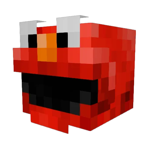 GioSama2 Minecraft avatar head, 3D render