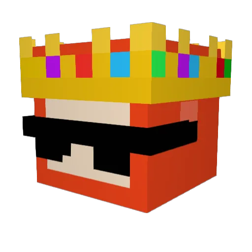 Gio_Boi Minecraft avatar head, 3D render