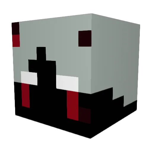 Gio_PNGL Minecraft avatar head, 3D render