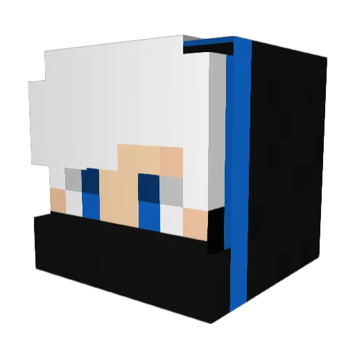 Gioele2007 Minecraft avatar head, 3D render