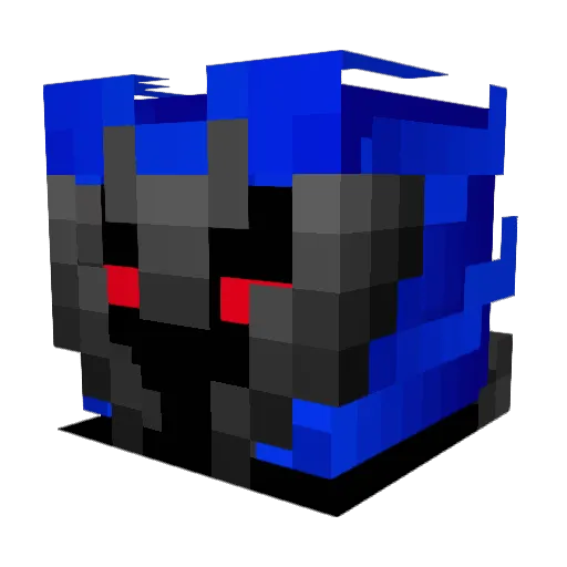 Gioele_01 Minecraft avatar head, 3D render