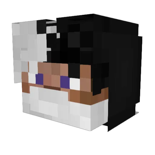 Gioia_Smit Minecraft avatar head, 3D render