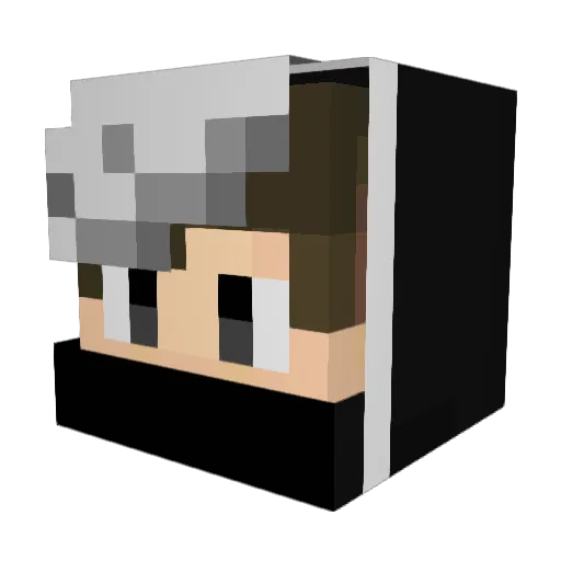 Giojo0806 Minecraft avatar head, 3D render