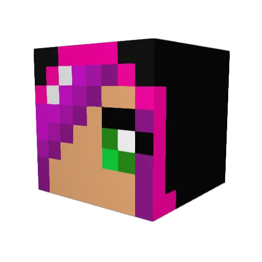 Gionoel0 Minecraft avatar head, 3D render
