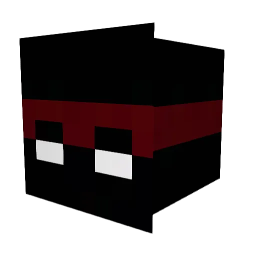 GiorgarasOG Minecraft avatar head, 3D render