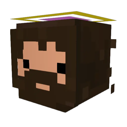 Giorgis34 Minecraft avatar head, 3D render