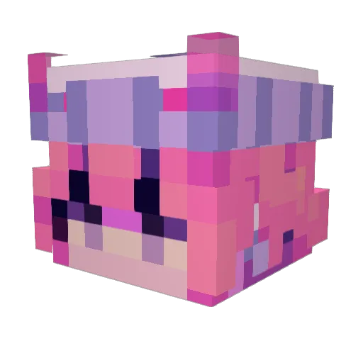 GiorgixEx Minecraft avatar head, 3D render