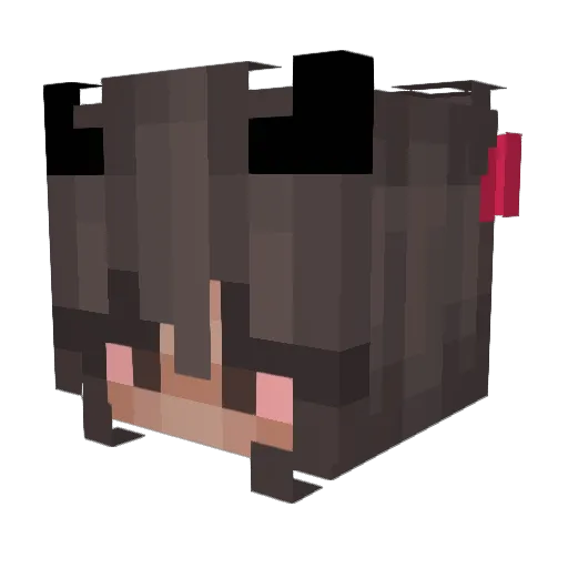 Giosm_ Minecraft avatar head, 3D render