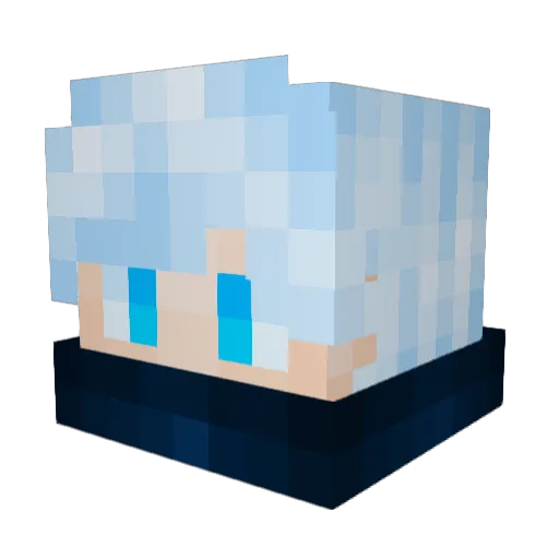 Giovanesp Minecraft avatar head, 3D render