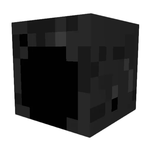 Giphric Minecraft avatar head, 3D render