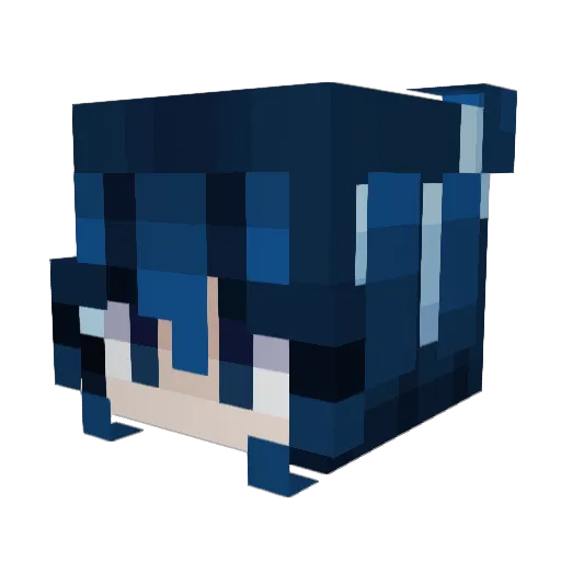 GiraffeAndre Minecraft avatar head, 3D render