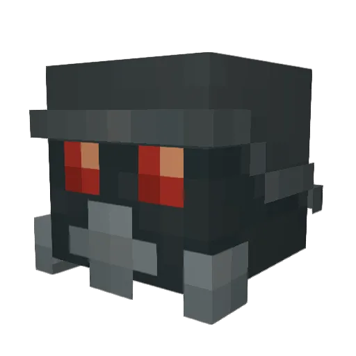 Girafucus Minecraft avatar head, 3D render