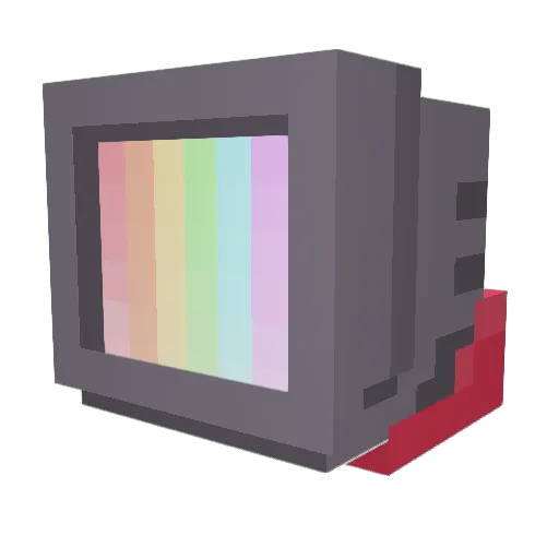 GirlCrusader Minecraft avatar head, 3D render