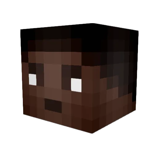 GiroNexo Minecraft avatar head, 3D render