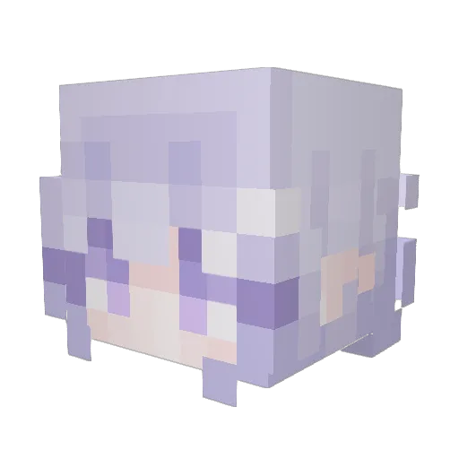 Giron117 Minecraft avatar head, 3D render