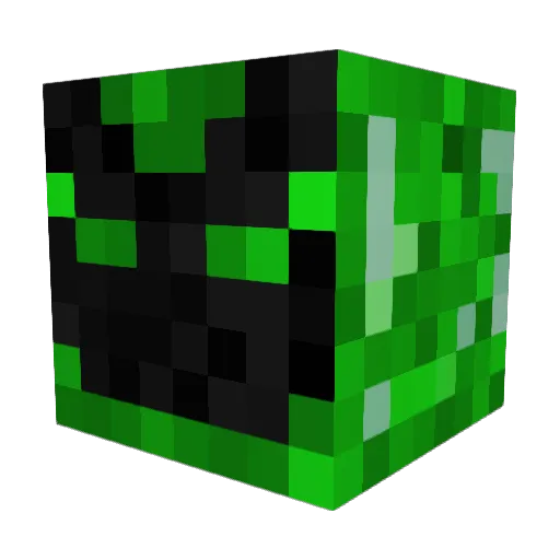 GitWrecked247 Minecraft avatar head, 3D render