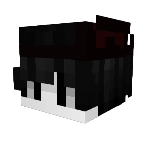 GiuseppeZanotti7 Minecraft avatar head, 3D render